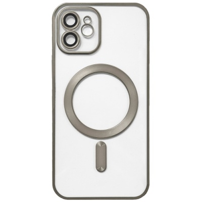 Купить чохол tpu metallic full camera with magsafe для apple iphone 11 (matte titan) онлайн