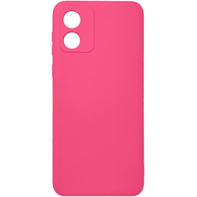 Купить силіконовий чохол soft silicone case для motorola e13 (малиновий) онлайн