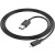 Кабель Hoco X88 Gratifield USB - Lightning 2.4A/1m (Чорний) кабель hoco x88 gratifield usb - lightning 2.4a/1m (чорний)