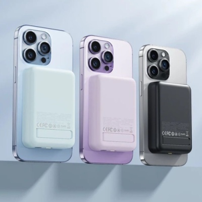 додаткова батарея power bank xo pr231 magnetic 15w wireless charging+pd20w 10000mah (фіолетовий) 