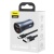 Автомобільний Зарядний Пристрій Baseus Golden Contactor Pro 40W (TZCCJD-A0G) 2USB/20W/QC4.0 + (USB - Type-C) 1m (dark gray)