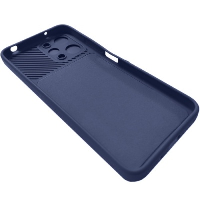 Купить силіконовий чохол soft tpu armor camshield для xiaomi redmi 12 - dark blue онлайн