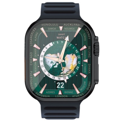 смарт-годинник xo m10 ultra amoled (чорний) 