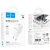 Мережевий Зарядний Пристрій Hoco C145A 1USB/18W/QC3.0 (Білий) мережевий зарядний пристрій hoco c145a 1usb/18w/qc3.0 (білий)
