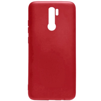 Купить силіконовий чохол soft silicone case для xiaomi redmi 9 - red онлайн