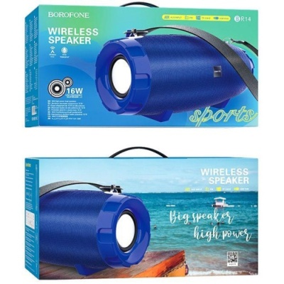 портативна колонка borofone br14 (синій) 