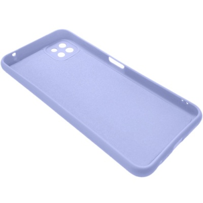 Купить чохол soft silicone case full для samsung a226 galaxy a22 5g (linen blue/lilac) онлайн