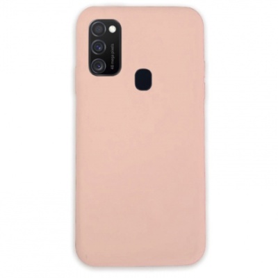 Купить силіконовий чохол soft silicone case для samsung m307 galaxy m30s/m215 galaxy m21 - peach онлайн