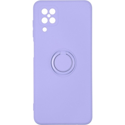 Купить силіконовий чохол soft silicone casevsmagnet ring для samsung a125 galaxy a12/a127 galaxy a12/m127 galaxy m12 - lavander онлайн