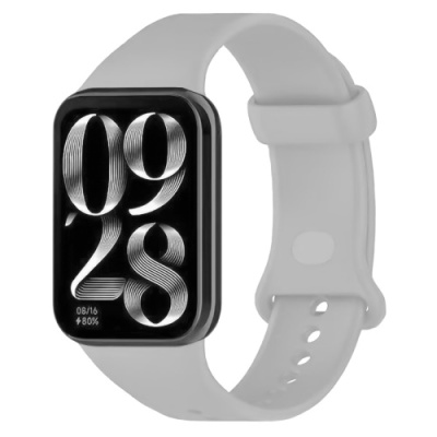 ремінець для xiaomi redmi watch 4 / 5 / smart band 8pro / 9pro (сірий) 