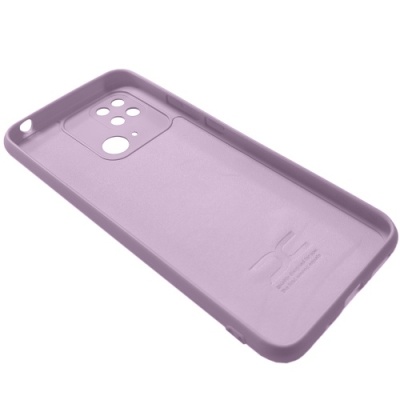 Купить силіконовий чохол soft silicone case для xiaomi redmi 10c (гліцинія) онлайн