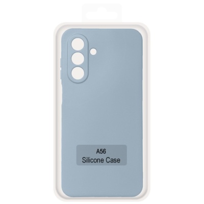 Купить чохол soft silicone case full для samsung a566 galaxy a56 5g (світло-синій) онлайн