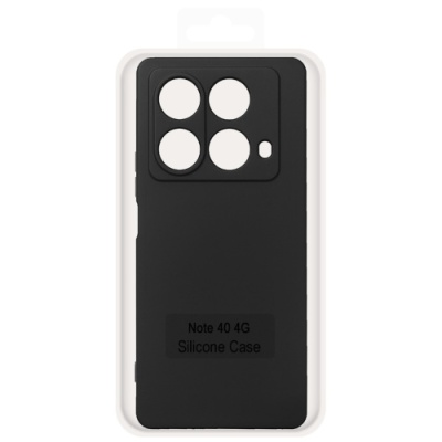 Купить чохол soft silicone case full для infinix note 40 (black) онлайн