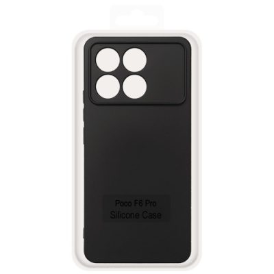 Купить чохол soft silicone case full для xiaomi poco f6 pro (black) онлайн