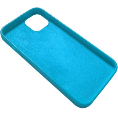 Купить чохол silicone case для apple iphone 13 (16) blue - full онлайн