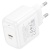 Мережевий Зарядний Пристрій Hoco CS53A 1Type-C/25W/PD (Бiлий) мережевий зарядний пристрій hoco cs53a 1type-c/25w/pd (бiлий)