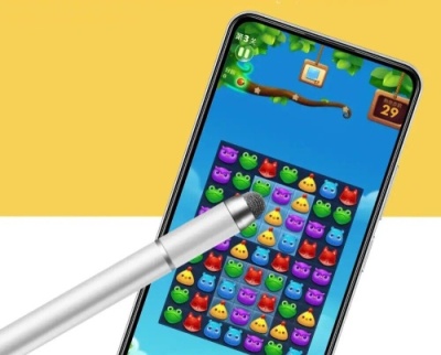 стилус xo st-07 3 in 1 touch-sensitive capacitor pen (білий) 