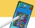стилус xo st-07 3 in 1 touch-sensitive capacitor pen (білий) 