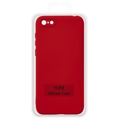 Купить чохол soft silicone case full для huawei y5 2018 (red) онлайн