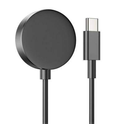 безпровідний зарядний пристрій hoco cw48 (samsung wach 1-5th series 2.5w) (чорний) 