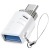 перехідник xo nb256b usb2.0 female - type-c male (білий) 