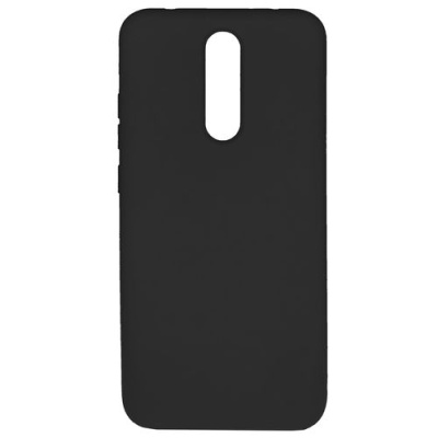 Купить силіконовий чохол soft silicone case для xiaomi redmi 8 - black онлайн