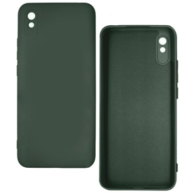 Купить чохол original soft full case hq with frame для xiaomi redmi 9a - dark green онлайн