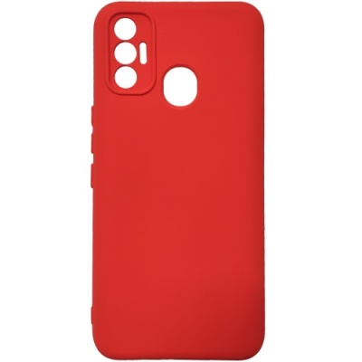 Купить чохол soft silicone case full для tecno spark 7 (червоний) онлайн