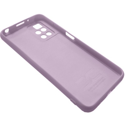 Купить силіконовий чохол soft silicone case для xiaomi redmi 10/redmi 10 2022 (гліцинія) онлайн