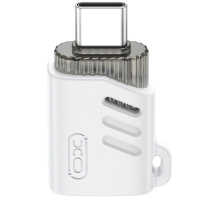 перехідник xo nb256b usb2.0 female - type-c male (білий) 