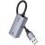 перехідник hoco ua37 usb - rj45 (1000 mbps) (сірий) 