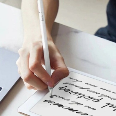стилус hoco gm103 universal capacitive pen (білий) 