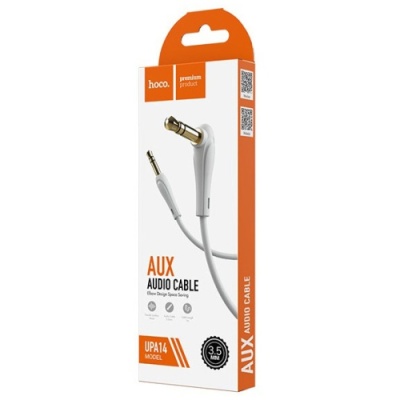 кабель aux hoco upa14 1m (сірий) 