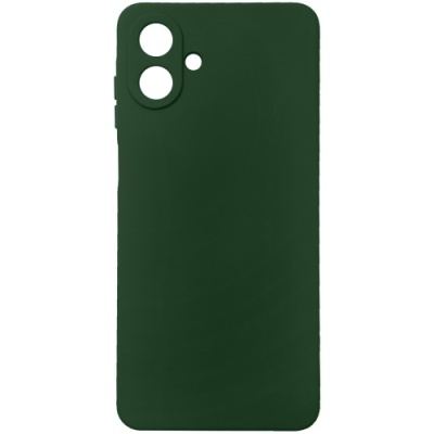 Купить силіконовий чохол soft silicone case для samsung a075 galaxy a07 4g - темно-зелений онлайн