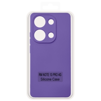Купить чохол soft silicone case full для xiaomi redmi note 13 pro 4g/note 14s/poco m6 pro 4g (elegant purple) онлайн