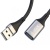 подовжувач xo usb nb219 usb male to usb female (3м) (чорний) 