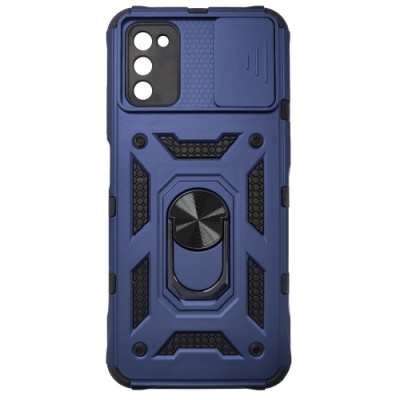 Купить чохол-накладка armor magnet camshield для samsung a037 galaxy a03s - dark blue онлайн