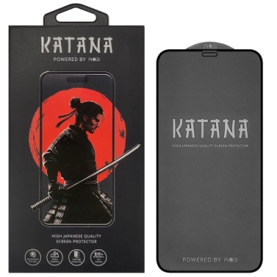 захисне скло katana для apple iphone 12/12 pro (чорний) 