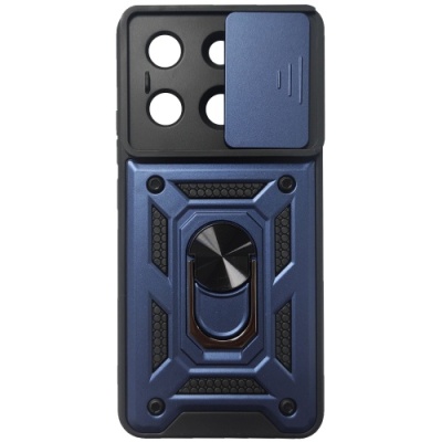 Купить чохол-накладка armor magnet camshield для xiaomi redmi note 13 4g - dark blue онлайн