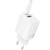 мережевий зарядний пристрій borofone bn29 1usb/18w/qc3.0 + 1type-c/30w/pd (білий) 