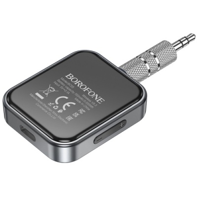 Bluetooth аудіо ресівер Borofone BC55 (Чорний)