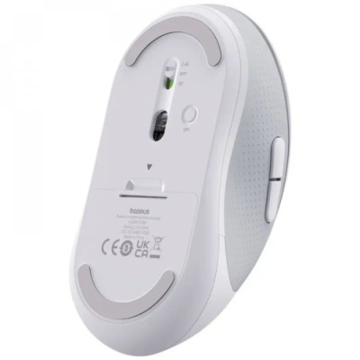 мишка бездротова baseus f02 ergonomic wireless mouse (b0203202) white 