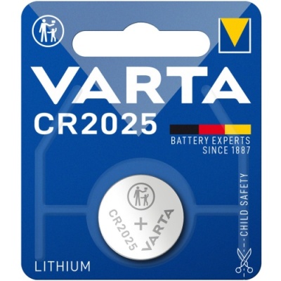 батарейка varta cr2025 (1шт) 