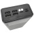 додаткова батарея power bank xo pr124 digital display 40000 mah (чорний) 