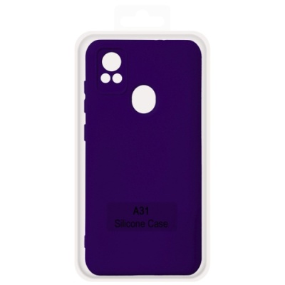 Купить чохол soft silicone case full для zte a31 (purple) онлайн