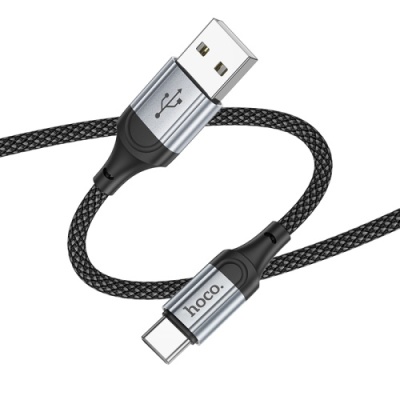 кабель hoco x102 usb - type-c 3.0a/1m (чорний) 