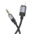 перехідник hoco upa32a lightning - jack 3.5 plug (1m) (чорний) 