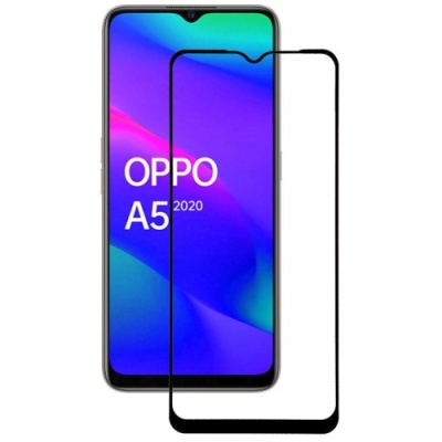 захисне скло ipaky для oppo a5 2020 (чорний) 