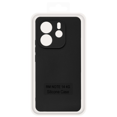 Купить чохол soft silicone case full для xiaomi redmi note 14 4g eu (164.84/78.15/8.16mm) (black) онлайн