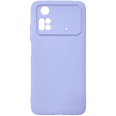 Купить чохол soft silicone case full для xiaomi poco m4 pro 4g (lilac) онлайн